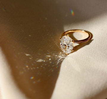 Luxe Halo Diamond Ring